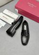 Ferragamo Man Black Calfskin Business Leather Shoes 0428109 (3)_th.jpg